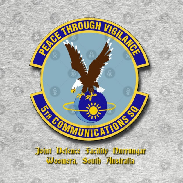 Vintage 5th Joint Defense Space Communications Squadron by VoodooNite